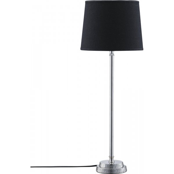 Kent bordlampe - Sort/krom - 59 cm