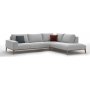 Secret hjrnesofa - Lysegr