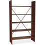 Container bogreol H 175,5 cm - Rdt metal / Tr