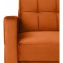 Noret sovesofa divan sofa - Orange rd