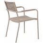 Spisest med 8 stole og spisebord 230 x 100 cm beige/natur - Menton/Pino