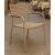 Stabelbar udendrs stol beige - Pino