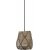 Lollo loftslampe til udendrs brug - Natur/sort - 18 cm