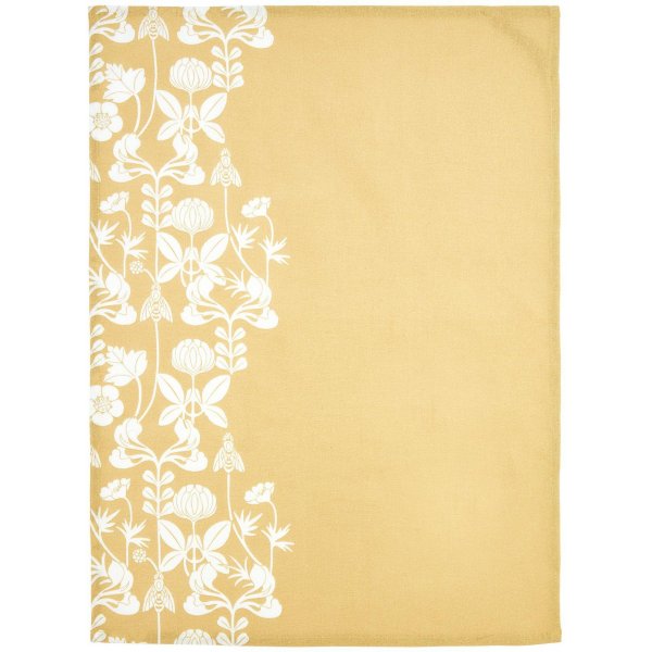 De mine kkkenhndklde 50 x 70 cm - Beige gul