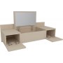 Zakkum toiletbord 100 x 39 cm - Beige