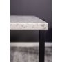 Sofabord Bivo - Sort / Hvid Terrazzo