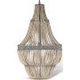 Loftslampe Signum kuglelampe XL 110 cm (Lyse trkugler)