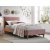 Acoma sengestel 90x200 cm - Pink fljl + Mbelplejest til tekstiler