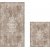 Romantica badevrelsestppest (2 stk) - Beige - 60 x 100 cm (1 stk) / 60 x 150 cm (1 stk)