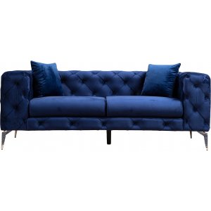 Como 2-personers sofa - Marinebl