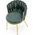 Cadeira spisestuestol 517 - Mrkegrn/guld