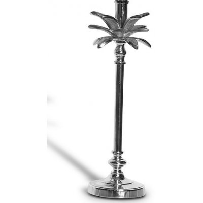 Palmeblad Bordlampe 39cm - Slv