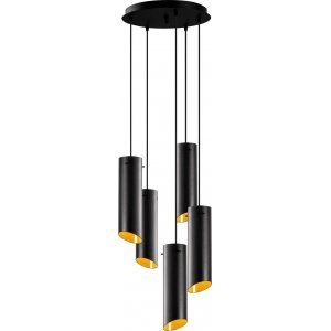 Sivani loftslampe 981 - Sort/gul