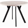 Kan forlnges rundt om spisebordet 100x168 x 100 cm - Hvid marmorlaminat