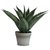 Kunstig plante - Aloe Vera plante med gr krukke 45 cm