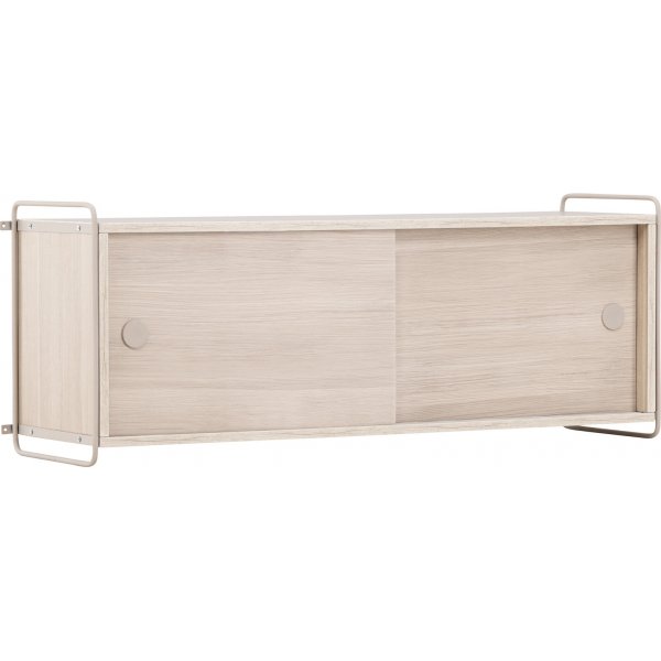 Paris overskab 48 x 122 cm - Beige/Whitewash