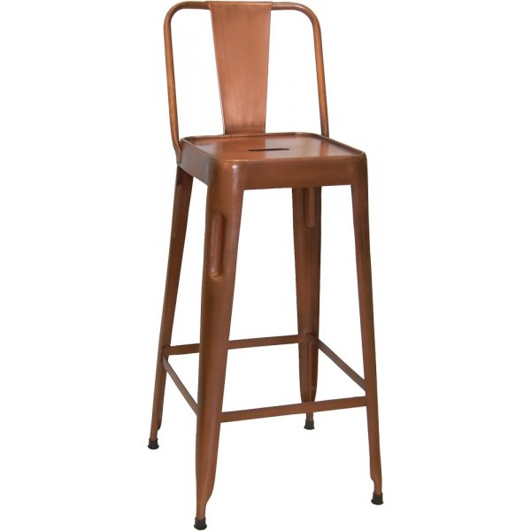 Toxil barstol - Vintage kobber