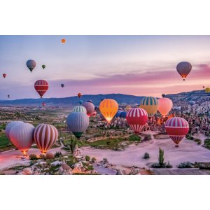 Glasmaleri - Cappadocia - 120x80 cm