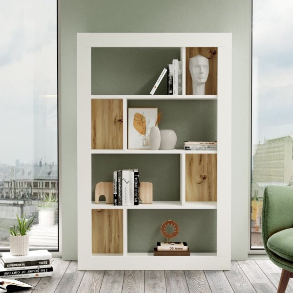 Luvio reol 22 - Eg/hvid