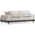 Eti 3-personers sofa - Hvid/sort