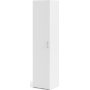 Space hvid garderobe 39,4 x 41,5 x 175,4 cm + Mbelfdder