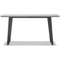 Ghost konsolbord 150 cm - Sort / Beton Ghost konsolbord 150 cm - Sort / Beton