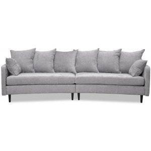 Gotland 4-pers. Buet sofa 301 cm - Oxfordgr + Mbelfdder
