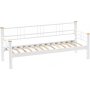 Kappis 3-personers udendrs sofa - Hvid/brun
