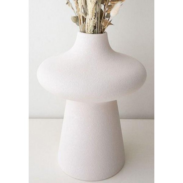 Fungo vase - Hvid