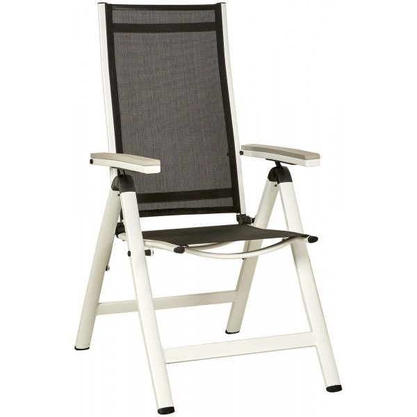 Positionsstol Stokke - Sort/hvit