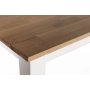 Dalars spisebord 180 cm - hvid/olieret eg