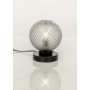 Flory bordlampe - Sort/rggr