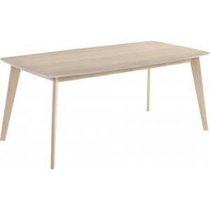 Florence spisebord i hvidmalet 180x90 cm + Pletfjerner til mbler