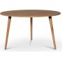 Omni spisebord 130 cm - Olieret eg + Mbelfdder
