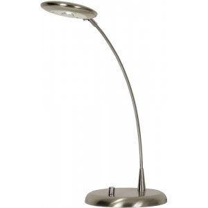 Moto bordlampe - Stl/krom