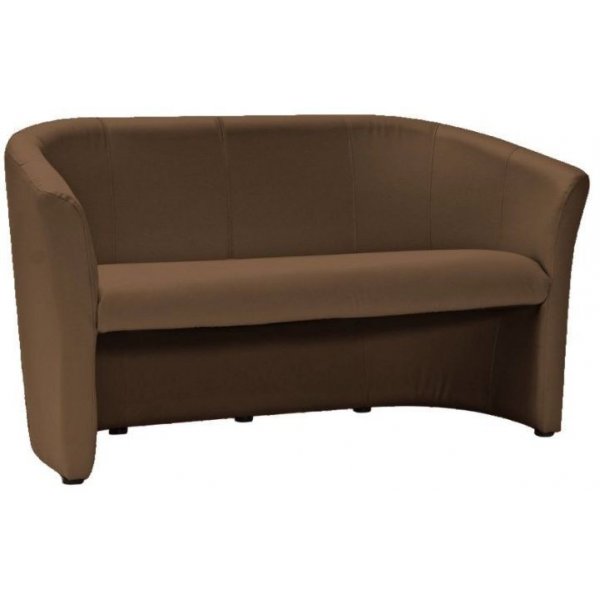 Charity 3-personer sofa - Brun (PU)