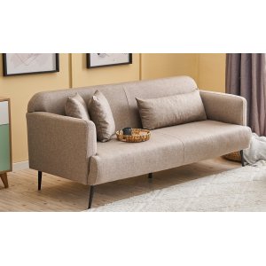 Revos 3-personers sofa - Brun