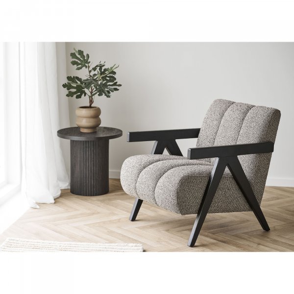 Boavista sidebord 48 cm - Mrkebrun