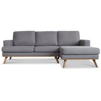 Ventura sofa med åben ende - Lysegrå (stof) Ventura sofa med åben ende - Lysegrå (stof)