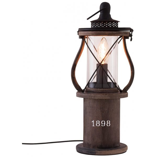 1898 bordlampe - mrkt tr