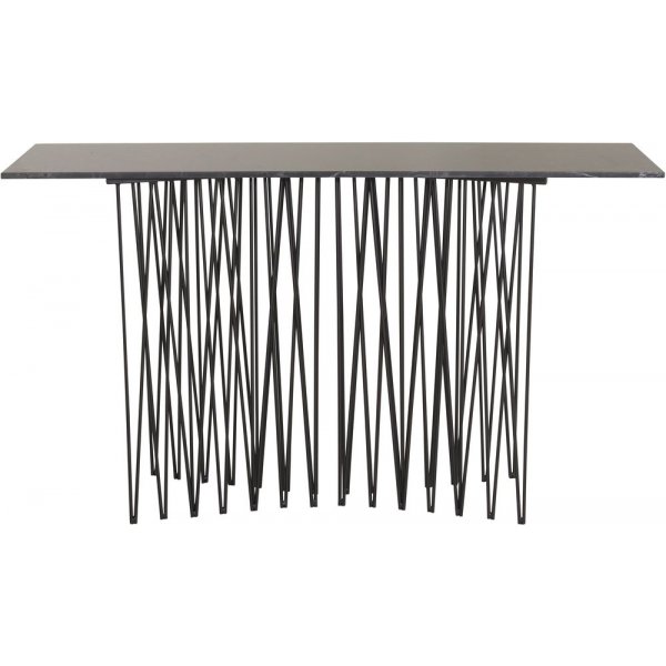Alborga konsolbord XL 130 x 37 cm - Sort