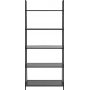Seaford stigehylde 77x174 cm - Sort