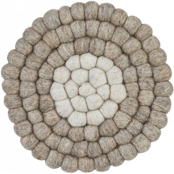 Nisha grydemtte 20 cm - Multi