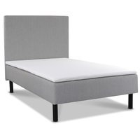 Sky rammeseng 90 cm med hovedgærde - Lommesystem Sky rammeseng 90 cm med hovedgærde - Lommesystem
