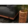 Liva 3-personers sofa - antracit