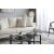 Remy Lounge 4-personers beige sofa 261 cm bred