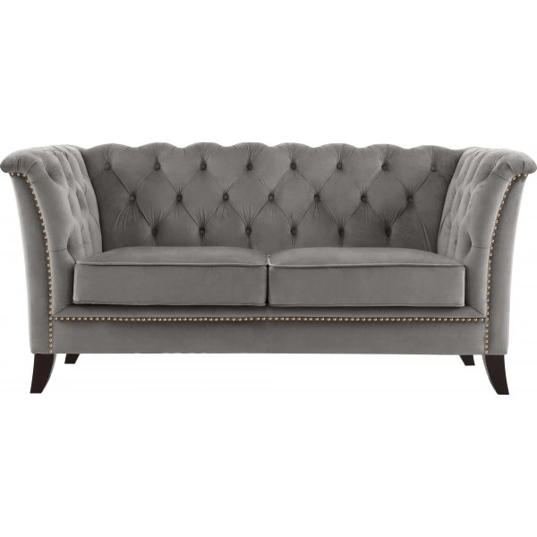 Sofa Chesterfield 2-personers gr - Henry