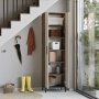 Vogue kabinet 4 - Brun/antracit