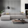 Linden divan sofa venstre - Lysegr