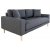 Lido 2,5-personers sofa - Mrkegr